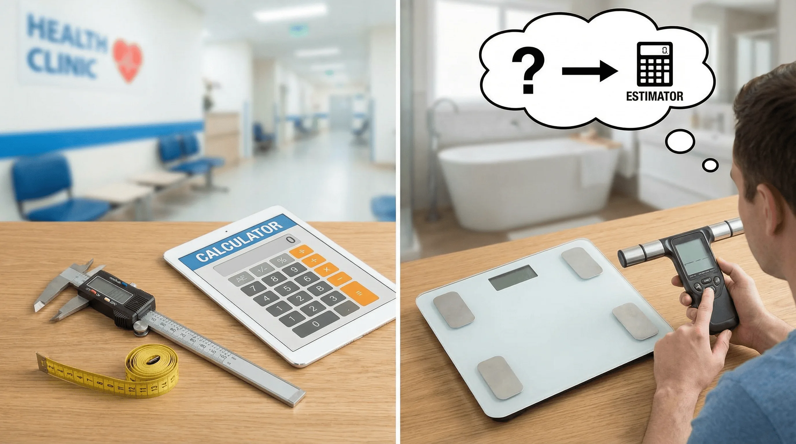 Body Fat Calculator vs AI Calorie Counter — What’s the Difference?